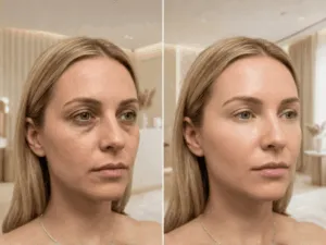 filler occhiaie prima e dopo risultato trattamento contorno occhi