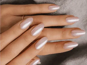 glazed nails