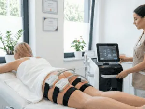 trattamento lipolaser professionale su cosce e glutei in centro di medicina estetica