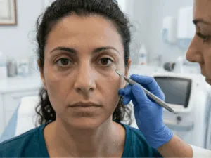 laser occhiaie dopo trattamento