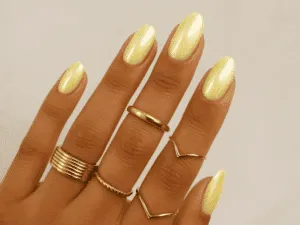 Lemonade Glazed Nails