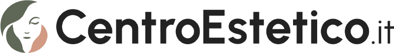 Logo CentroEstetico.it con volto femminile stilizzato