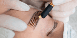 microblading alle sopracciglia fatte da una professionista