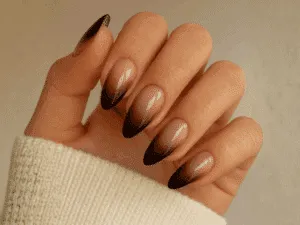 ombre nails autunnali 2025