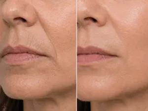 Confronto prima e dopo trattamento sculptra
