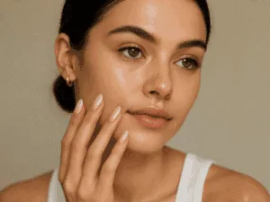 trend glazed nails e ragazze clean